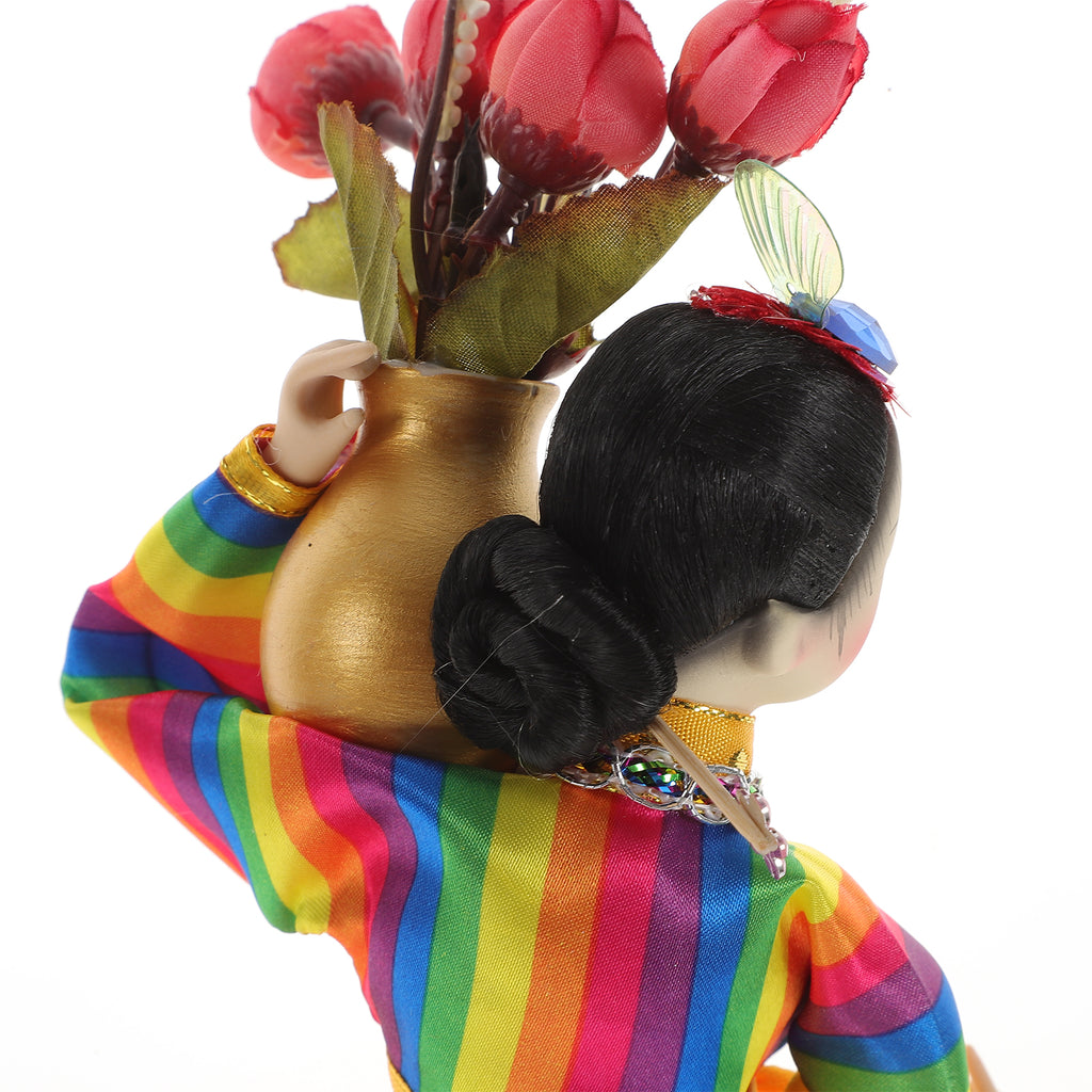 Korean Traditional Hanbok Dolls Oriental Figure H15476