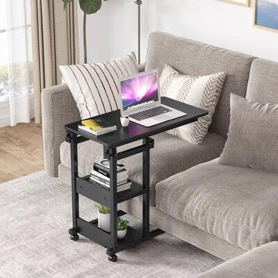 Black Movable Tray Table Z5005