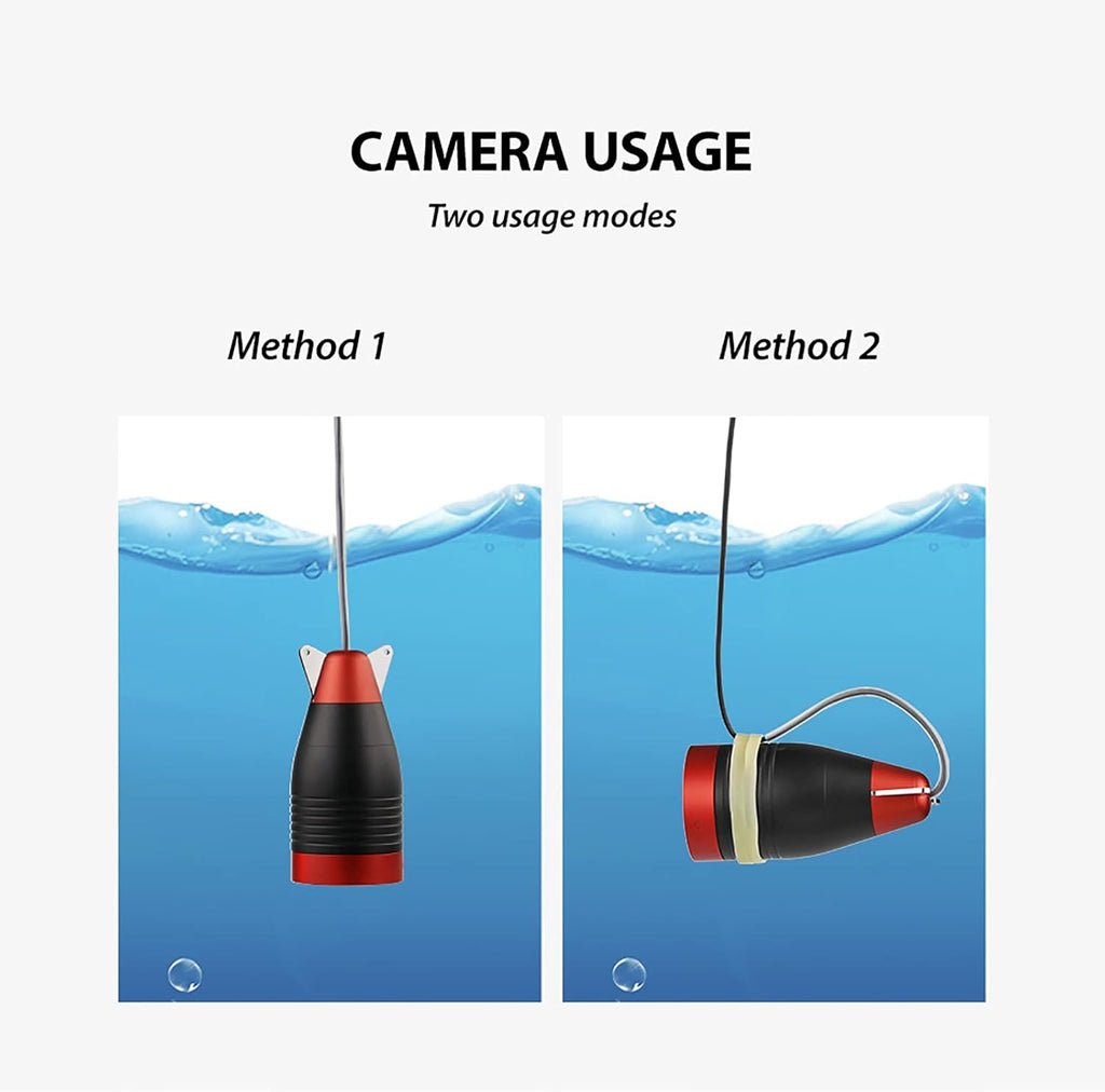 Underwater Fishing Camera with 4.3 Inch IPS Screen 1000TVL 30m Cable D457900