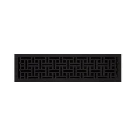 Black Cast Iron Floor Register M5360