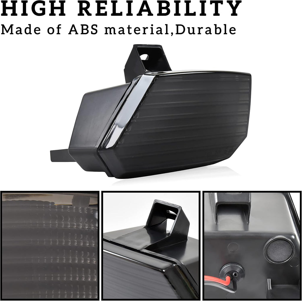 Smoked Black LED Tail Light Assembly for Can Am Spyder F3 V107828