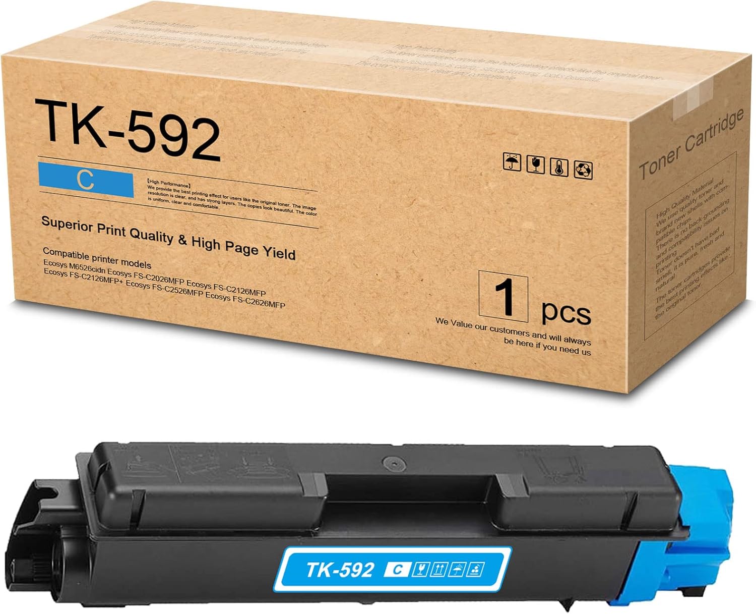 Cyan Toner Cartridge D588014