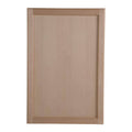 Unfinished Beech Frameless Wall Cabinet J8557