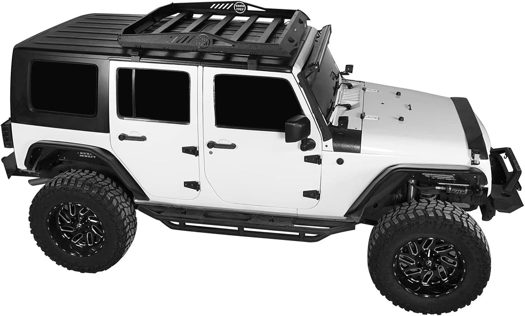 Hard Basket Roof Rack Carrier with Wind Deflector N90290