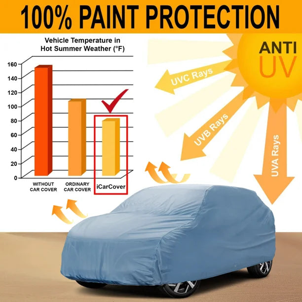 Waterproof Heavy Duty Custom SUV Car Cover B848