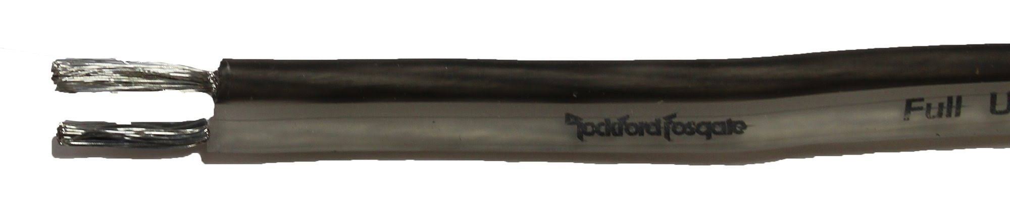 16 AWG Speaker Wire 1000 ft Spool Black / Silver G950558