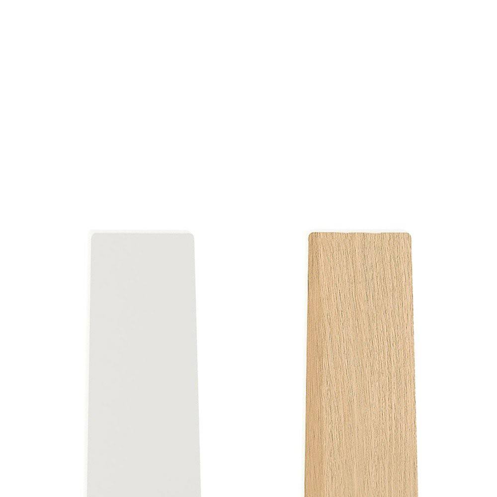 White Low Profile Ceiling Fan with Light & Remote (2 Pack) K95744