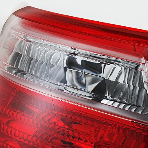 Red Clear Rear Tail Lights Pair M24638