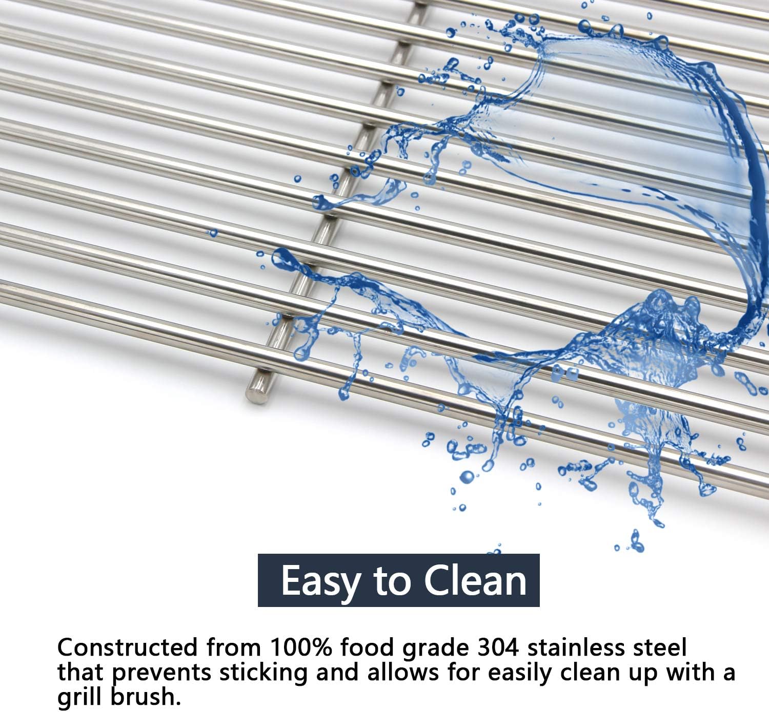 304 Stainless Steel Grill Grid Grates 3 Pack X6686
