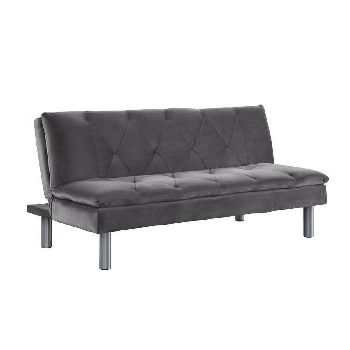 Grey Velvet Sleeper Sofa K13368