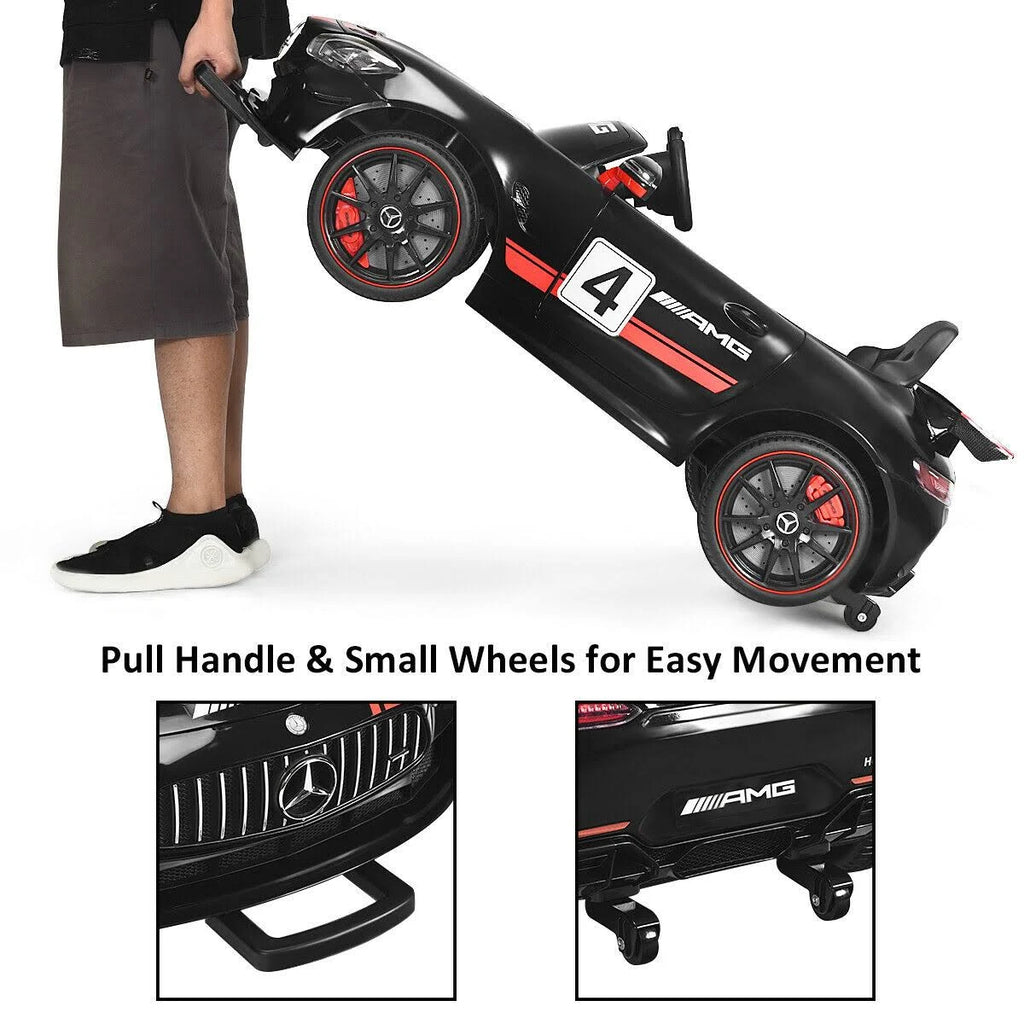 12V Kids Ride on Car with Remote Control Black H3788