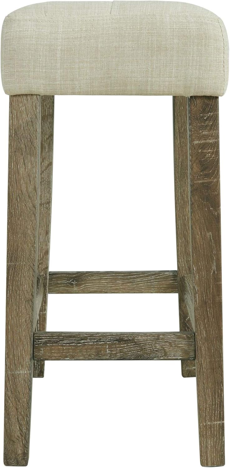 Natural Rustic 4-Piece Bar Set with Table and 3 Stools R258