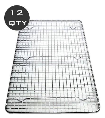 12 Qty Full Size Wire Pan Grate Cooling Rack S844