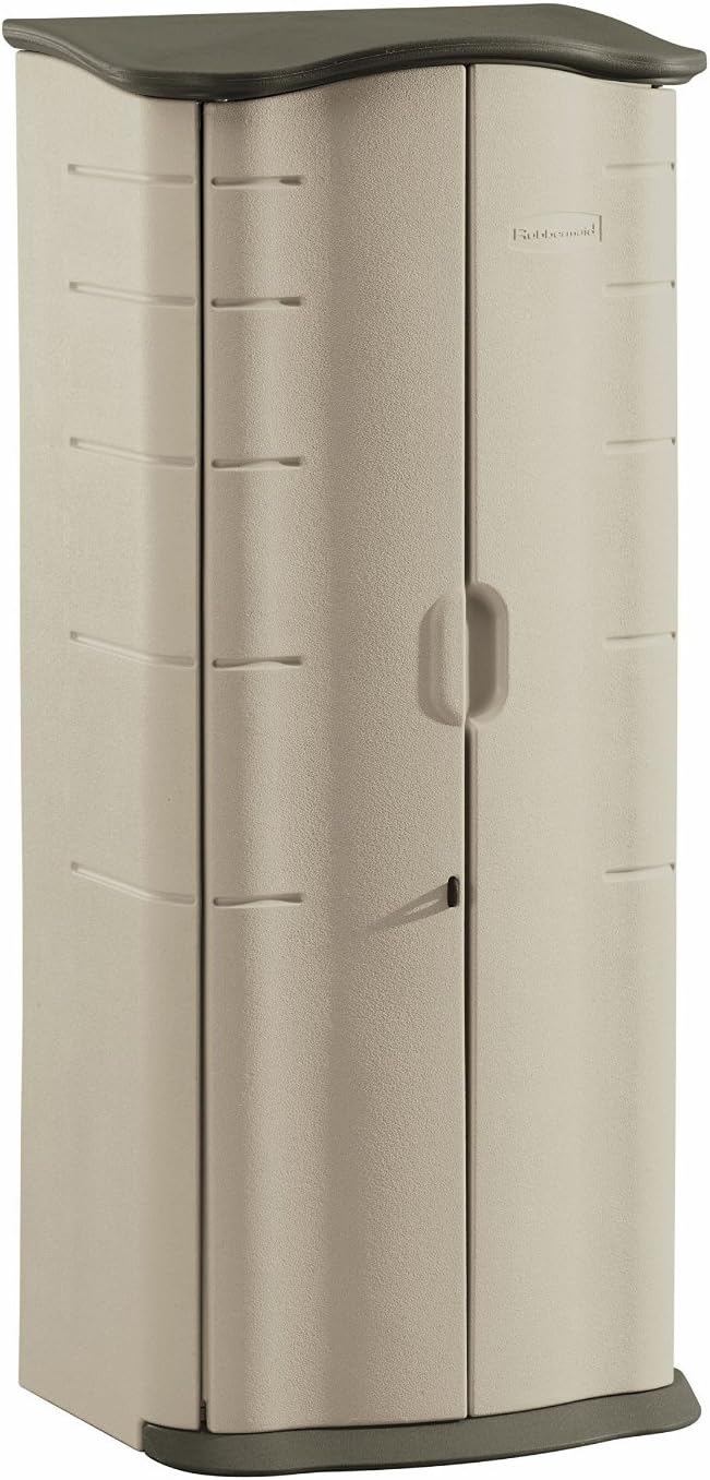 Vertical Resin Outdoor Storage Shed, 2x2.5 ft. G91321