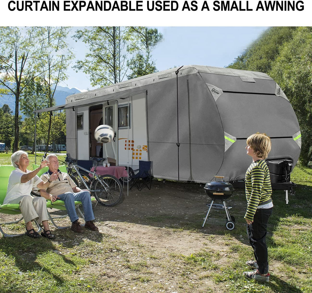 27-30 Non-Woven Fabric Waterproof RV Cover Z779