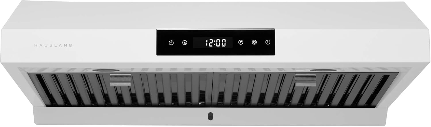 Matte Black Under Cabinet Range Hood with Touch Screen J6654