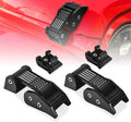 Red Aluminum Hood Latches Catch Kit for Jeep Wrangler JK JL Gladiator JT V23576