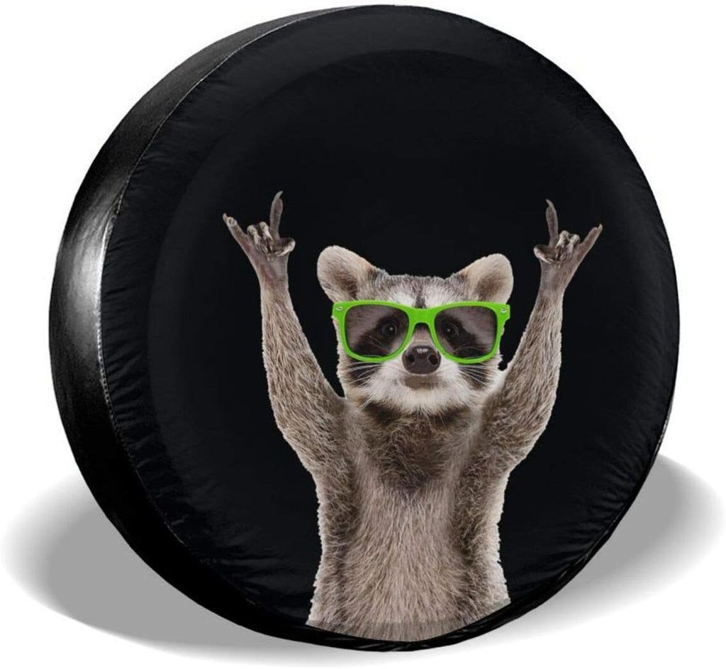 Raccoon Spare Tire Cover 15 Inch Pack of 2 E179