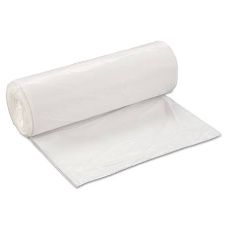 60 gal White 0.7 mil Commercial Can Liners U47366