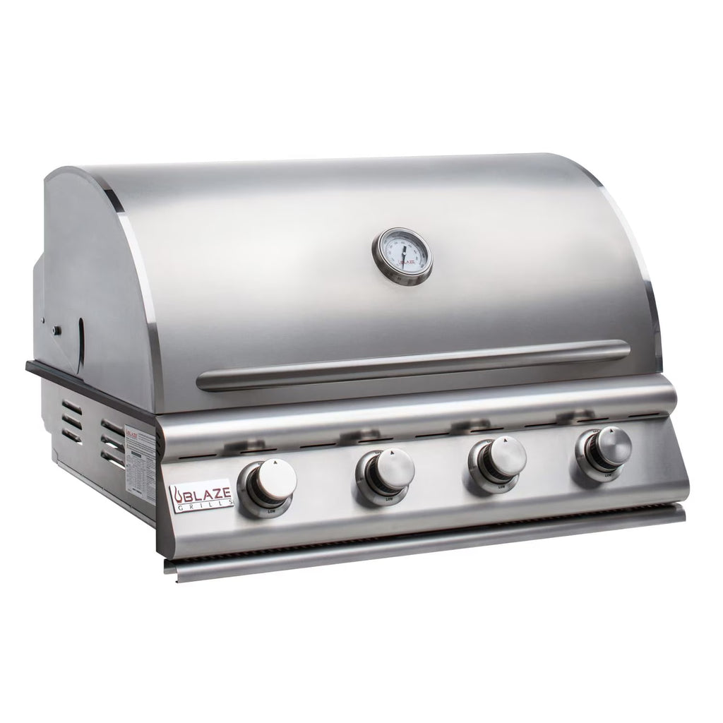 Stainless 4 Burner Built In Propane Grill V867253