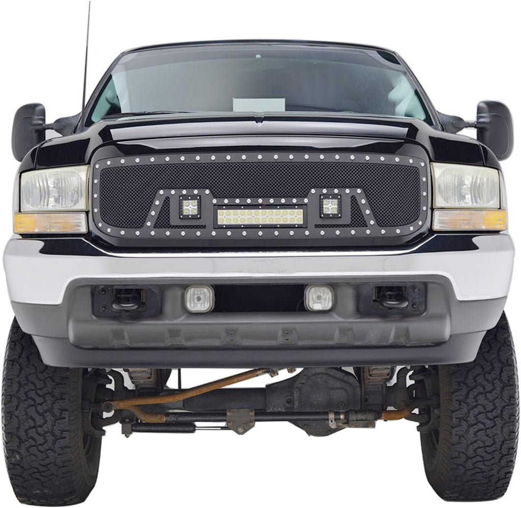 Black Mesh Packaged Grille N81113