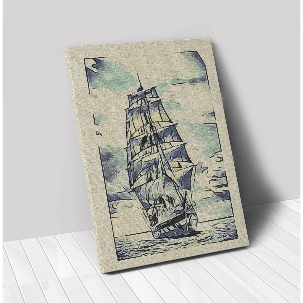 Multi-Color Stretched Canvas S167