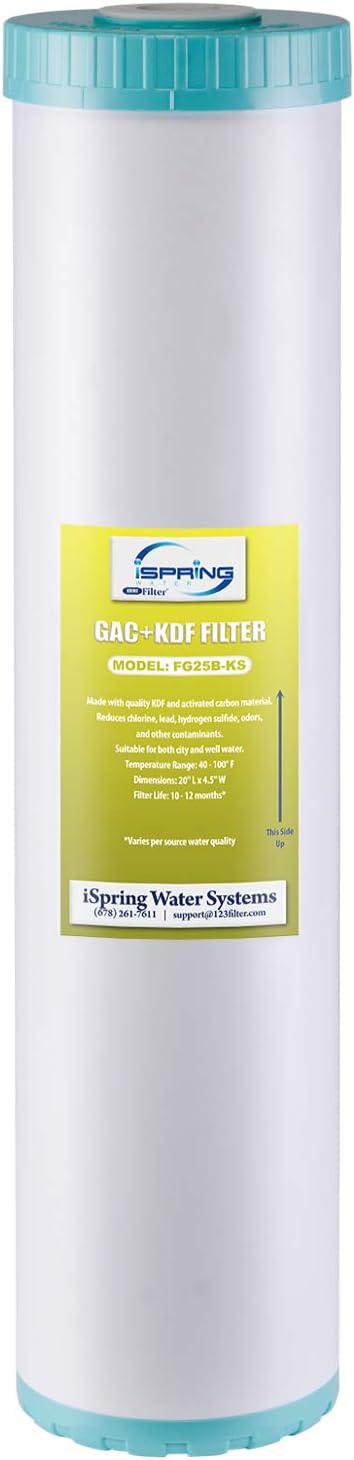 4.5” x 20” Whole House Water Filter Replacement Cartridge K5326
