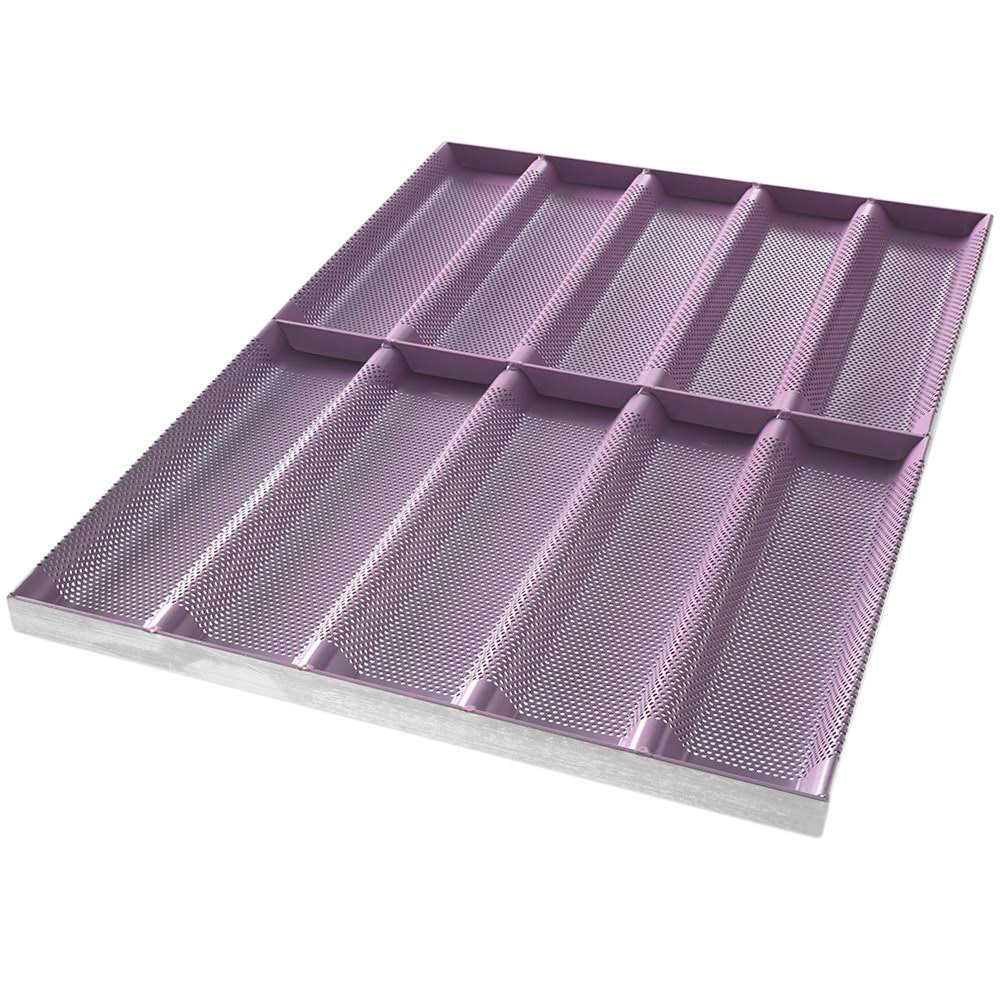 10 Loaf Nonstick Aluminized Steel Sandwich Roll Pan F432352