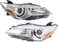 Halogen Headlight Assembly Pair for Toyota Camry 2015 LE/XLE G2857