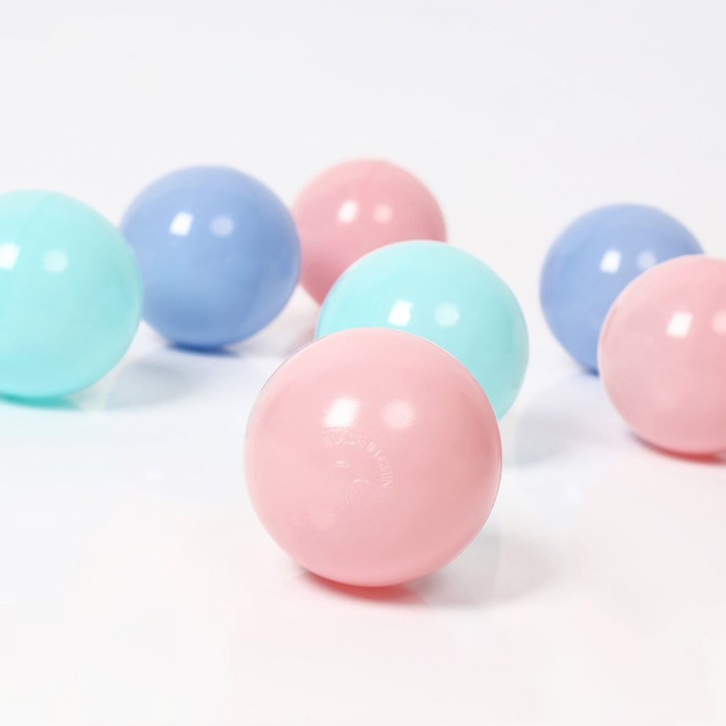 100Pcs Crush Proof Plastic Play Balls O175932