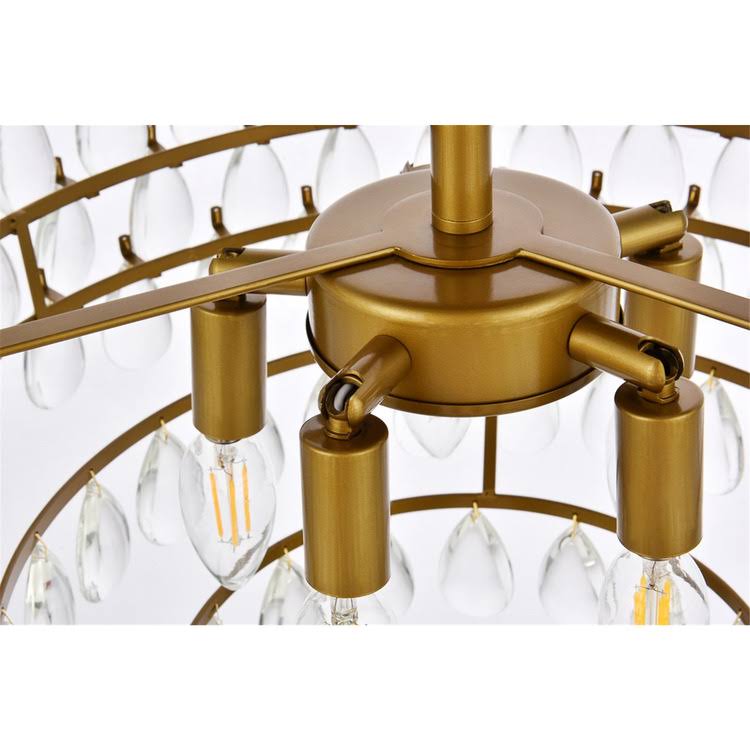 Brass Flush Mount E3129