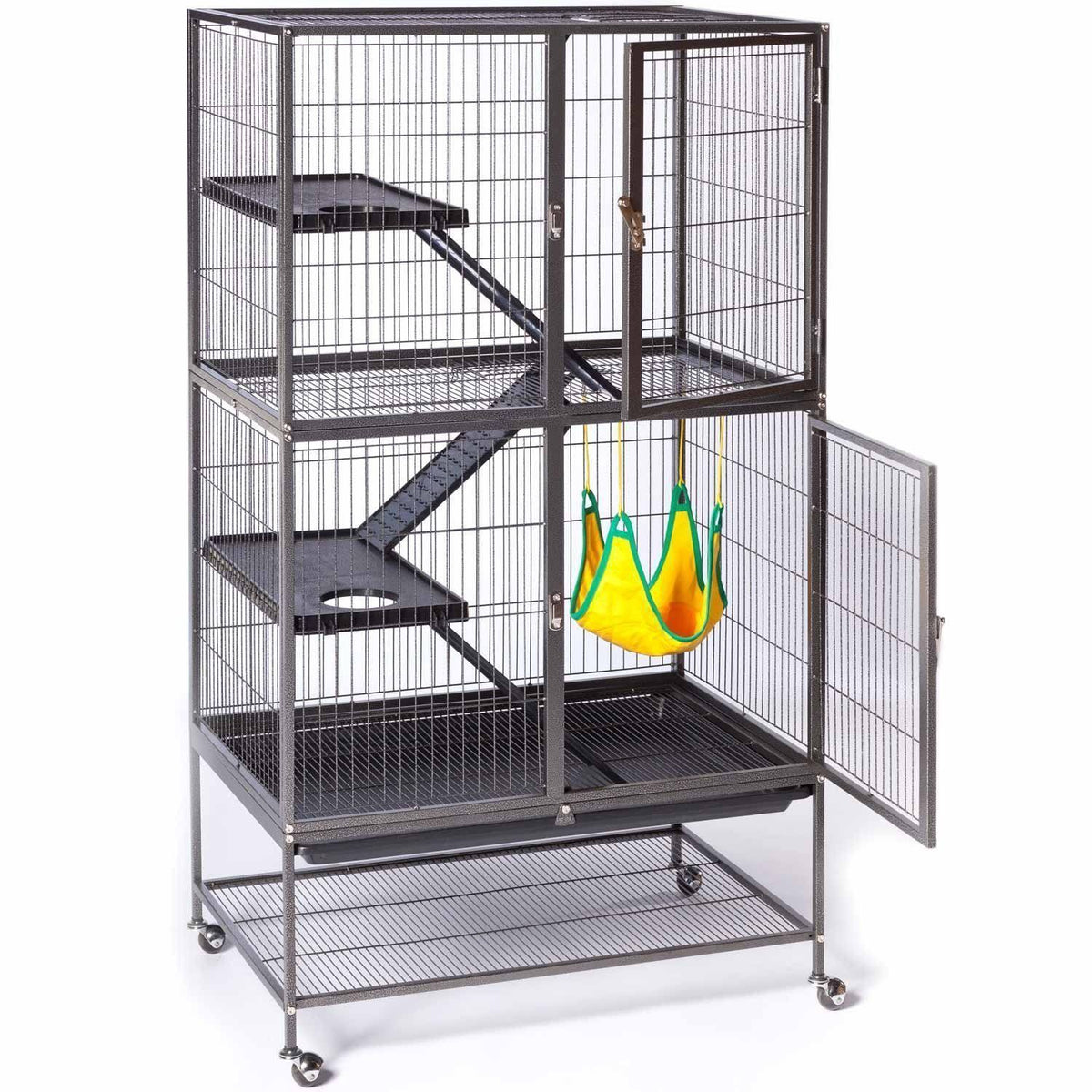 Black Feisty Ferret Cage A106