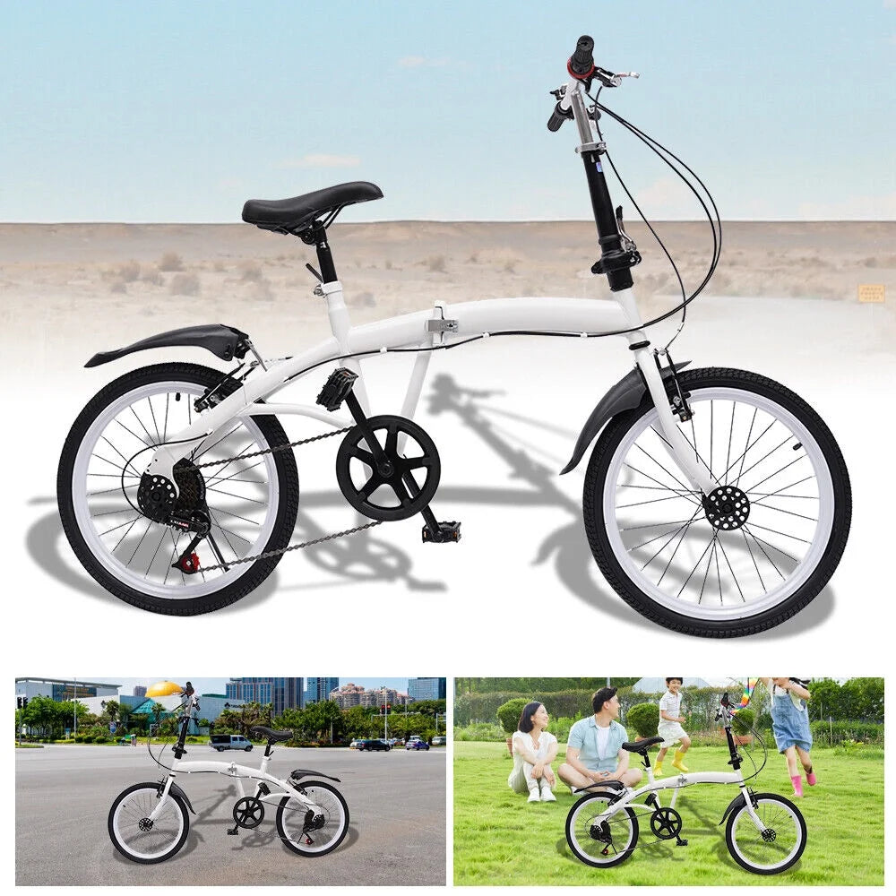 20'' Folding Bicycle 7 Speed Double V Brake S97154