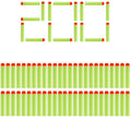 200-Dart Refill Pack, Green G920634