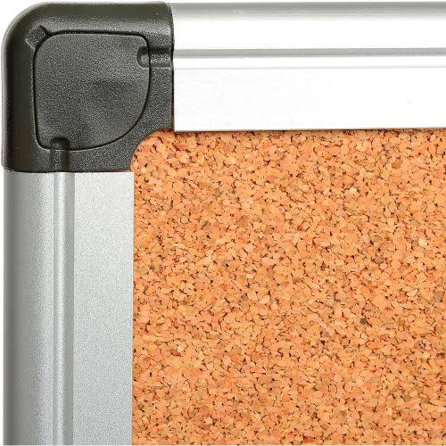 Large Cork Bulletin Board with Aluminum Frame Y189781