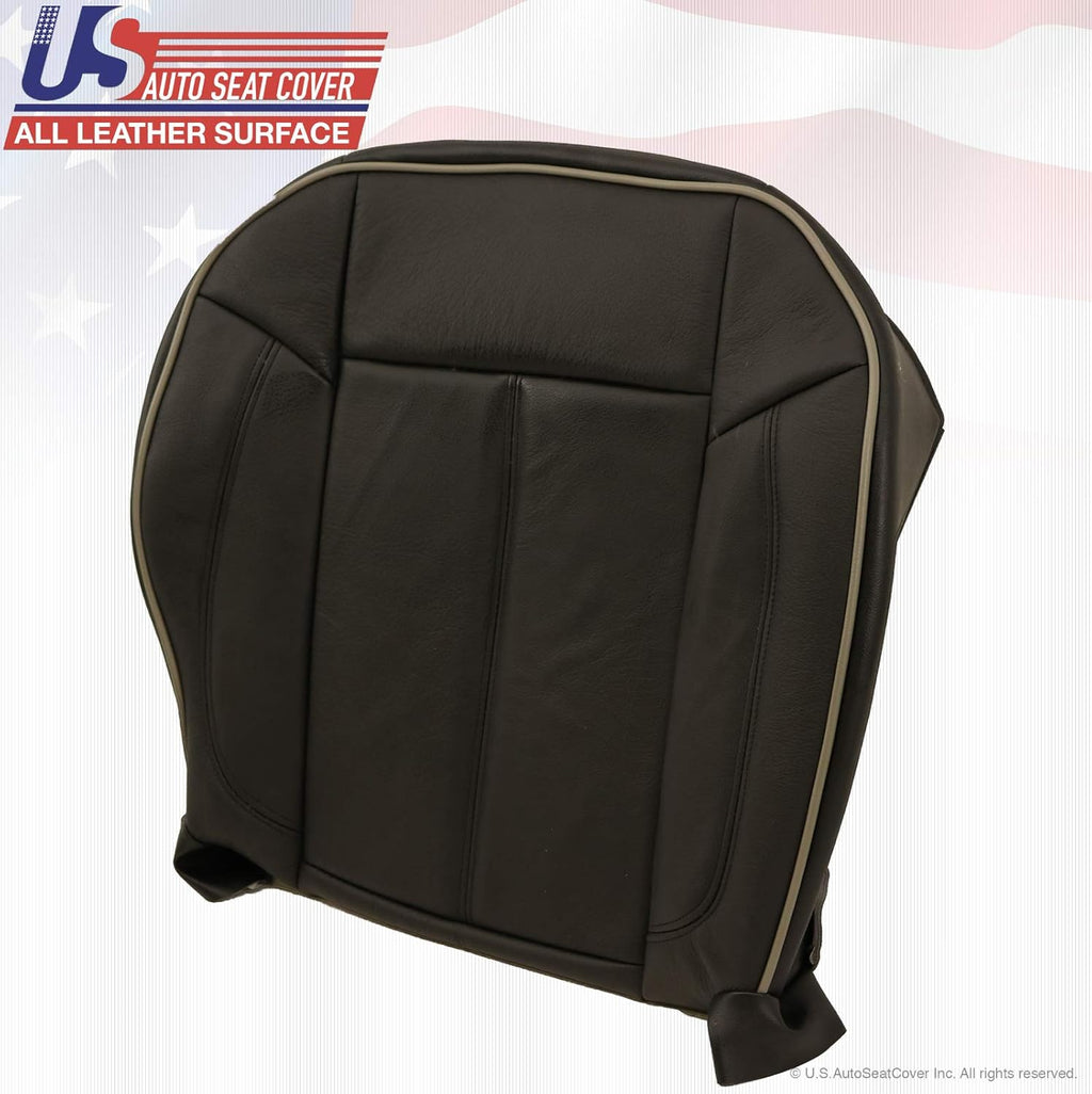 Black Leather Seat Cover F394