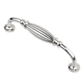 5 inch Center to Center Silver Cabinet Pull D61255