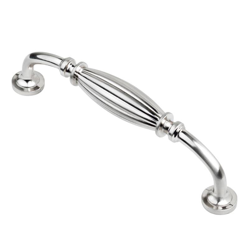 5 inch Center to Center Silver Cabinet Pull D61255