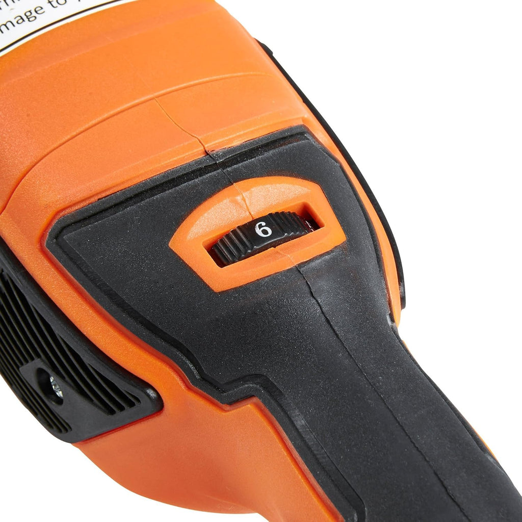7-Inch Rotary Polisher with 7 Pads, 10-Amp, 600-3000 RPM Y869214