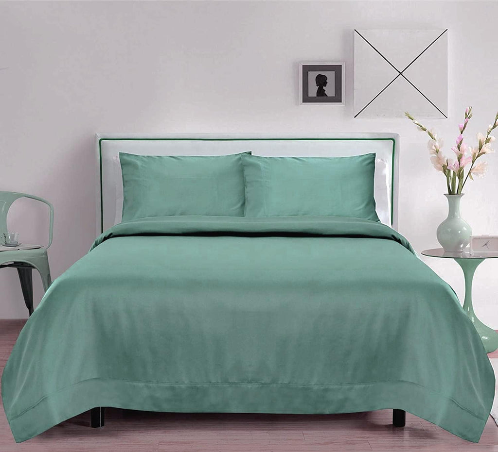 Split King Charcoal Gray 5PC Tencel Lyocell Bed Sheets Set E99869