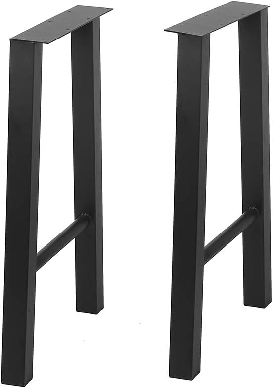 Black Cast Iron Furniture Legs 2 Pcs B427818