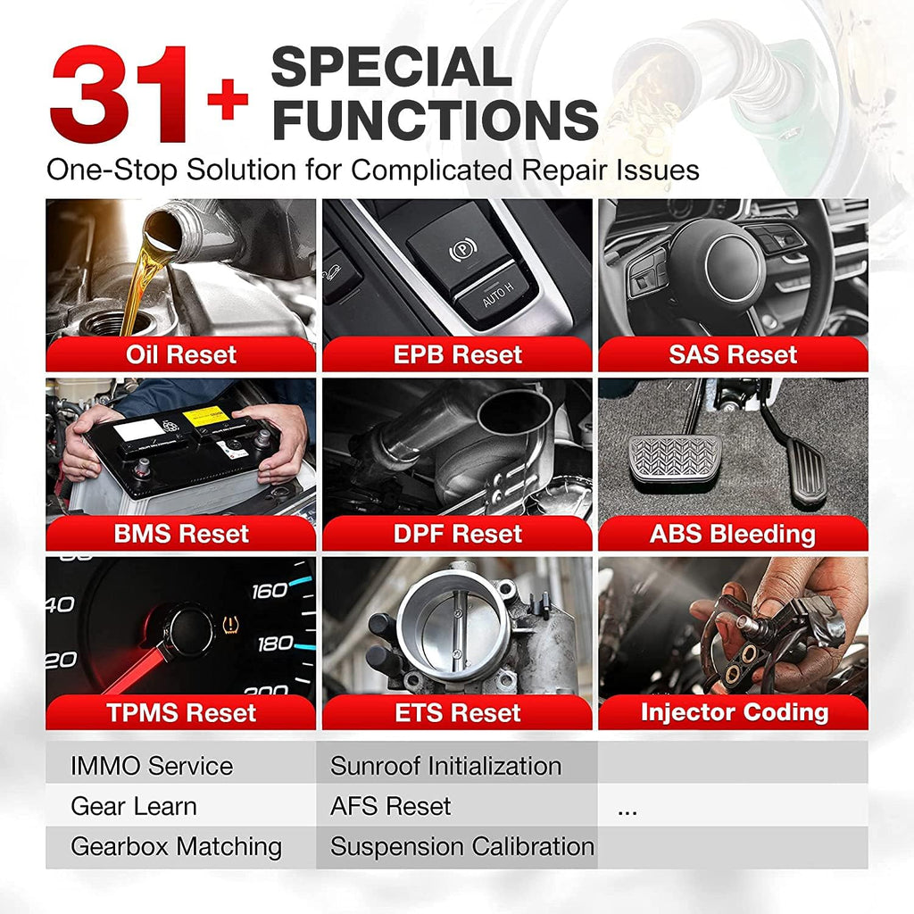 Autel MaxiPRO MP808BT Pro Automotive Scan Tool S2510