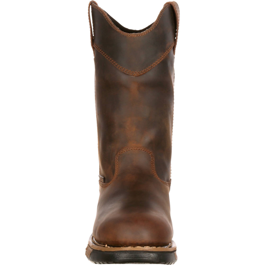 Brown Waterproof Wellington Boots J42242