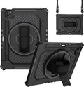 Heavy Duty Protective Cover with 360° Rotating Hand Strap & Stand Shoulder Strap G2570