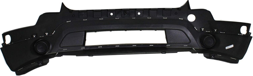 Textured Black Front Bumper Cover D372