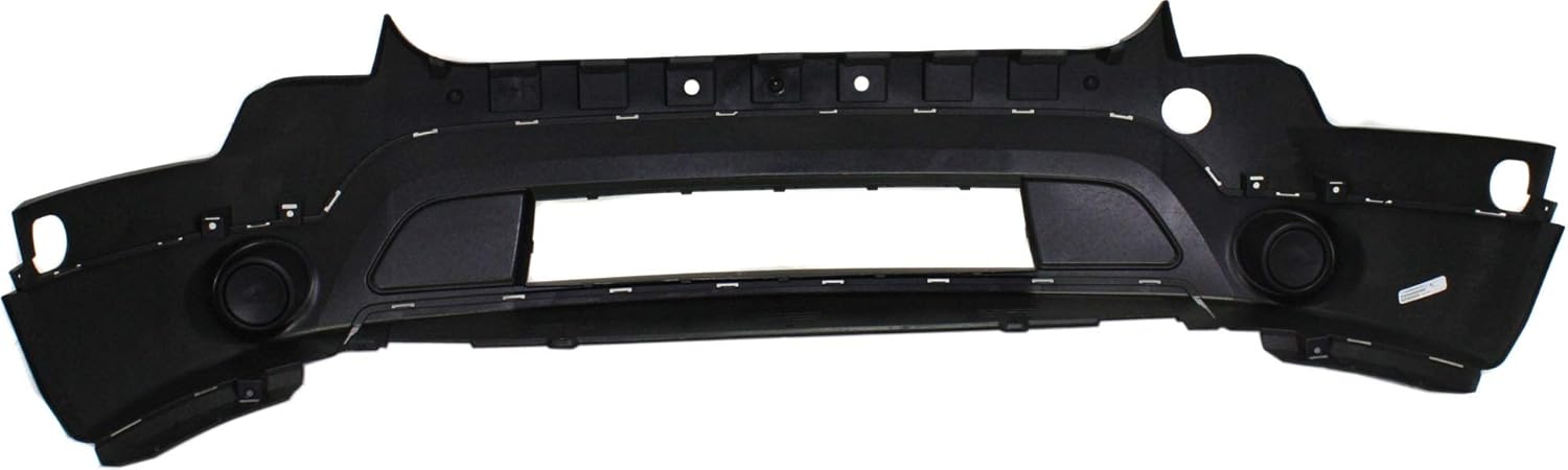 Textured Black Front Bumper Cover D372