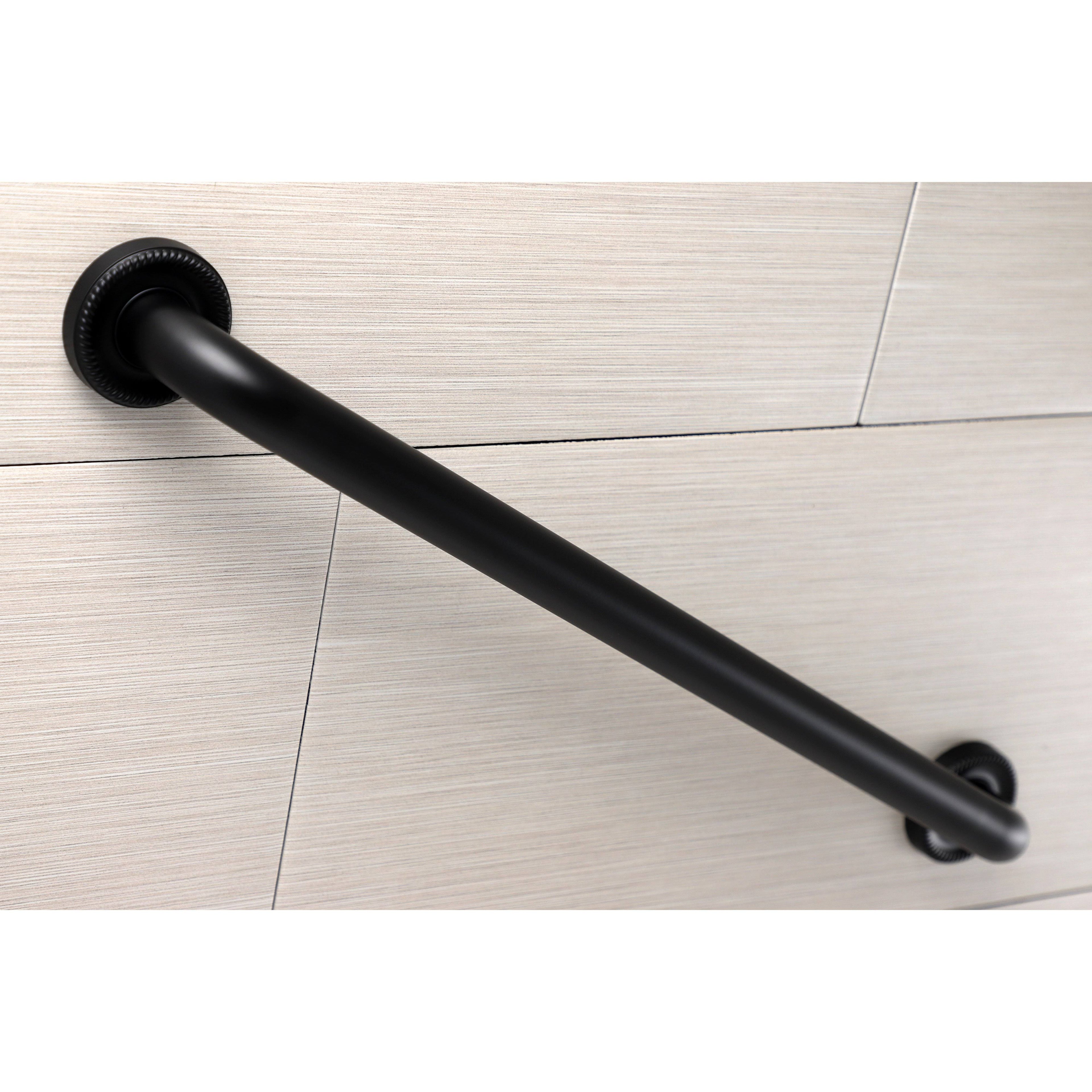 Matte Black 24-Inch Grab Bar S1478