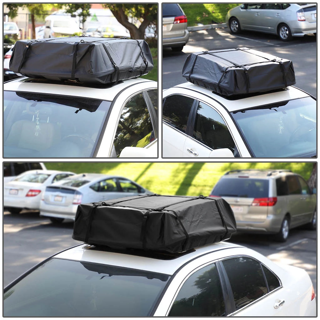 Roof Top Rack Luggage Storage Bag with ABS Base M4053