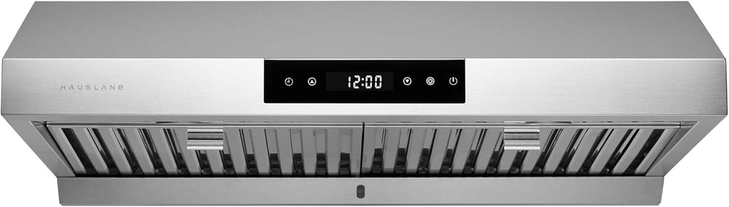 Matte Black Under Cabinet Range Hood with Touch Screen J6654