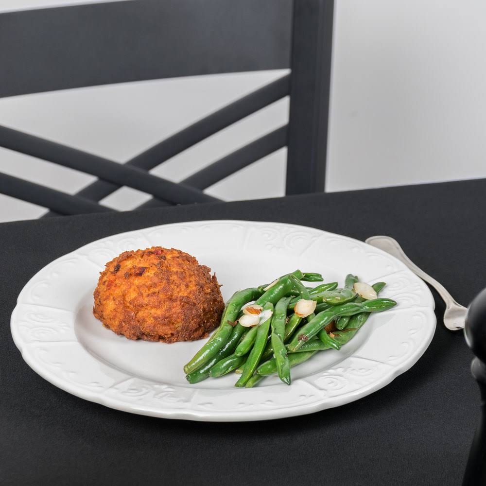 Bright White China Plate - 12/Case Q940505